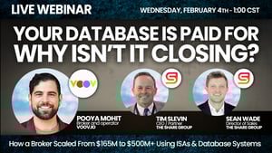 Your Database Is Already Paid For - Why Isn’t It Closing? Pooya Mohit