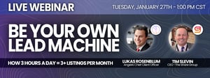 Be Your Own Lead Machine: How 3 Hours a Day Turns Data + Calling Into Predictable Listings