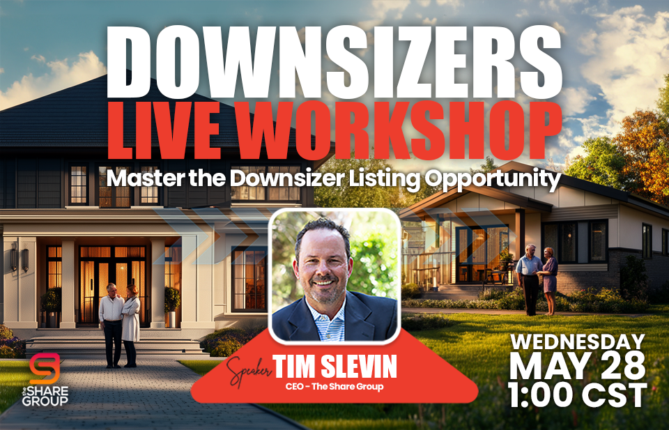downsizer workshop 2025 May Tim Slevin The Share Group