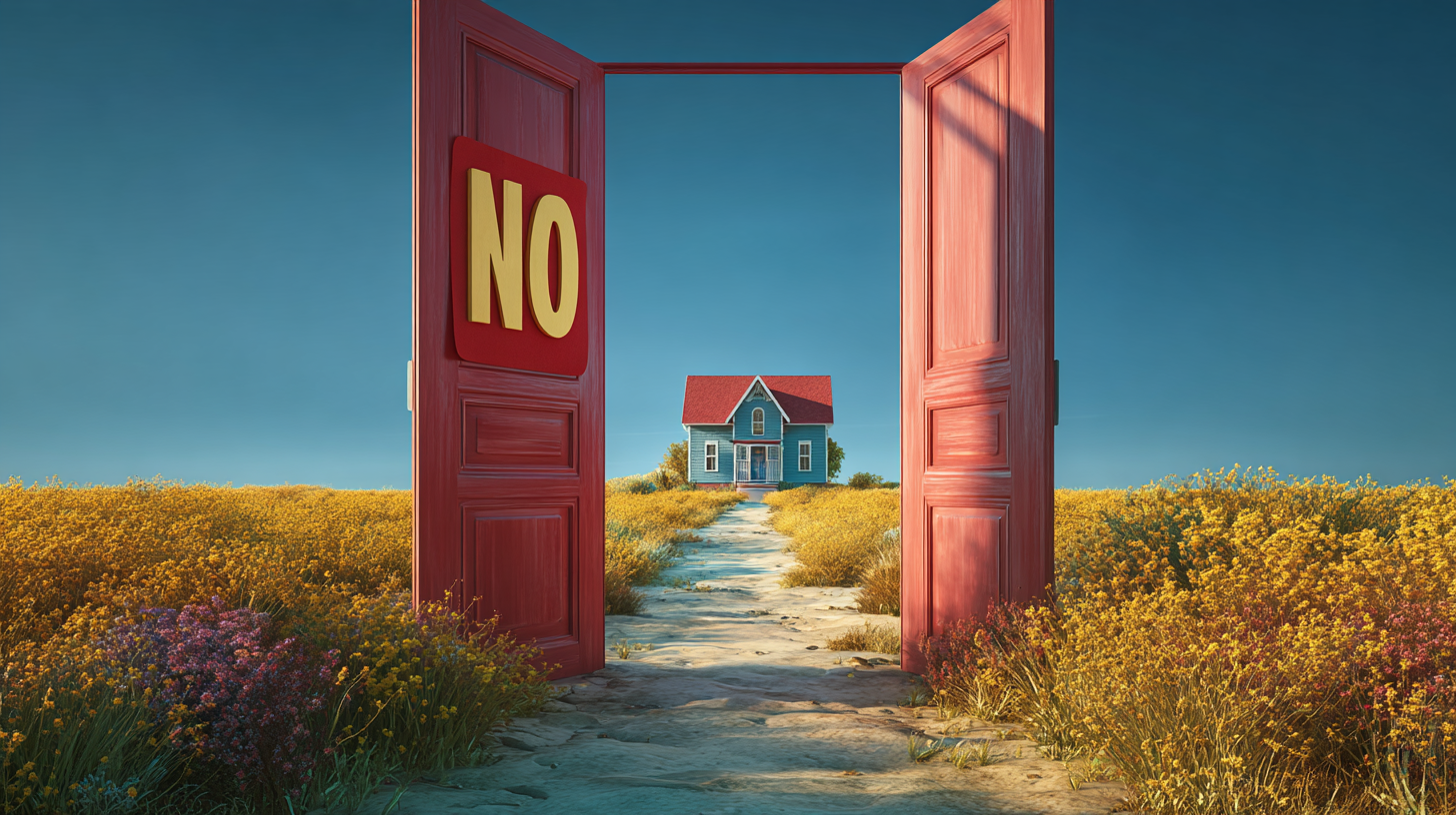 go for no door opening to a house