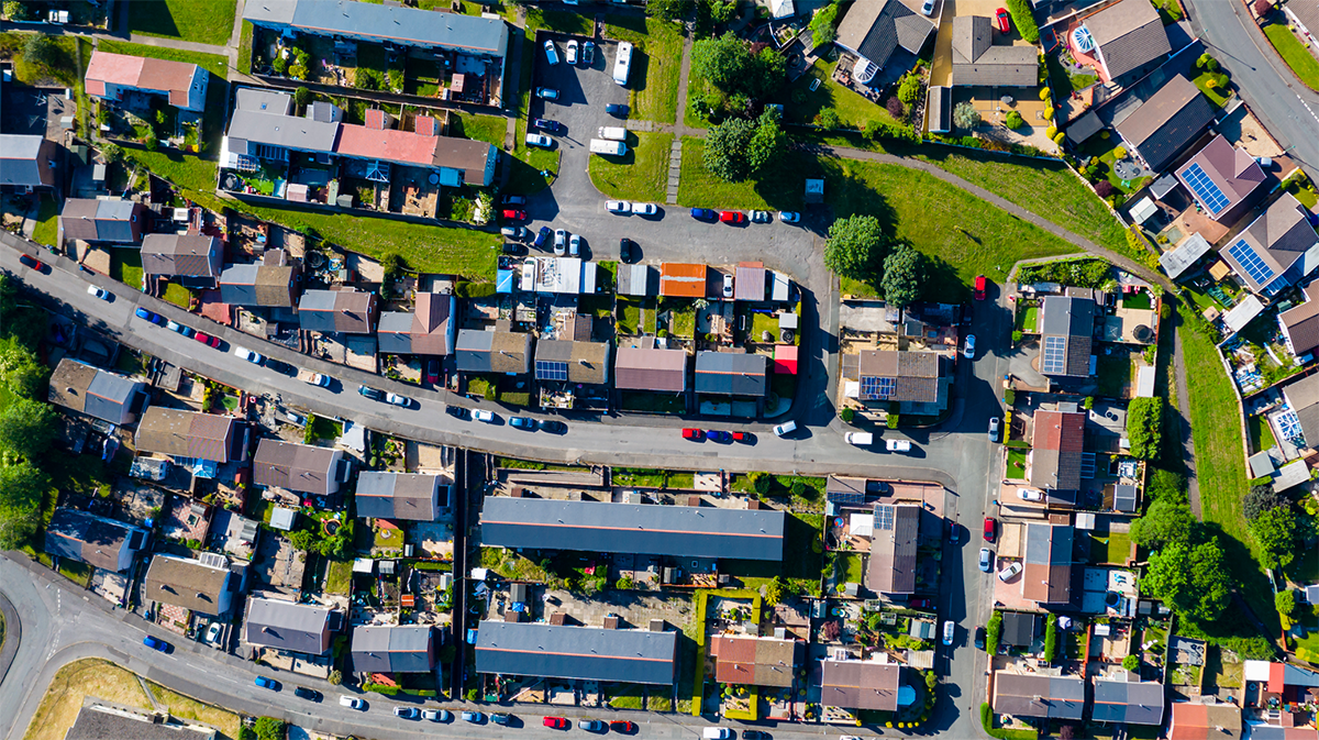 houses with direct mail marketing