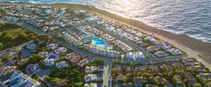 timeshare resort arial view