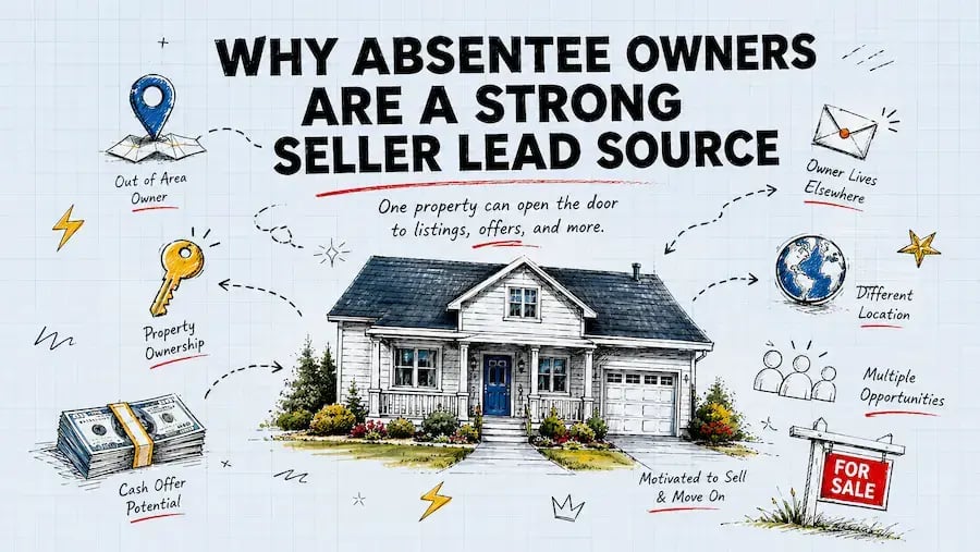 why absentee owners are a strong seller lead source