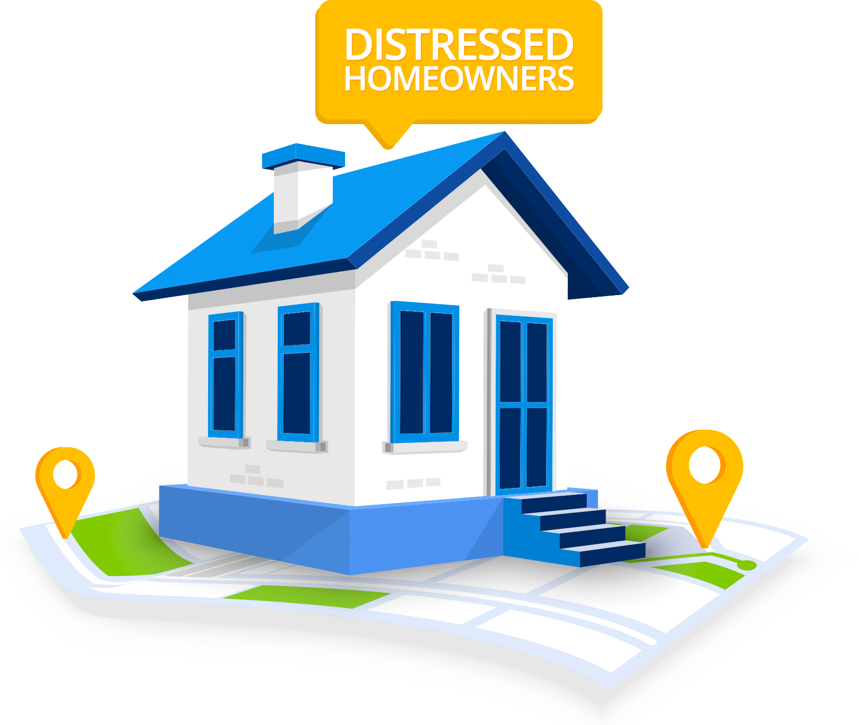 Distressed homeowner property lead list for realtors